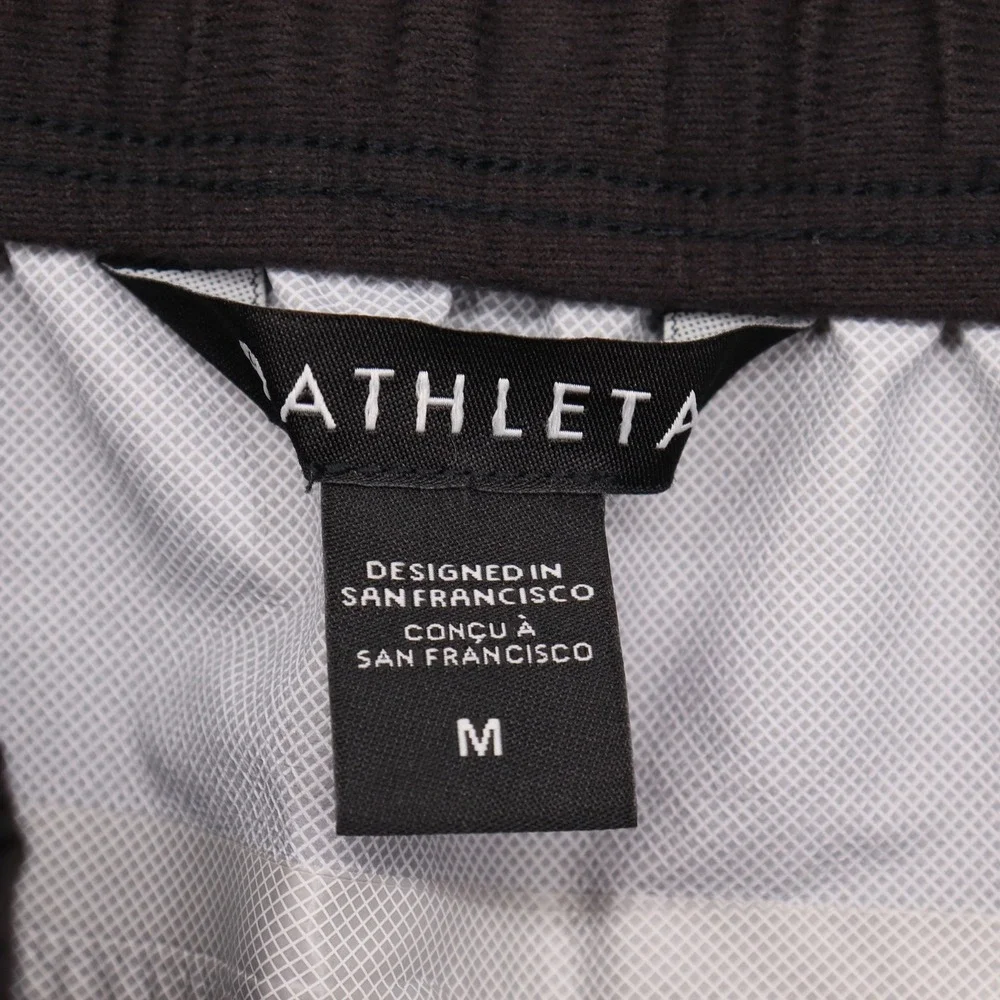 Athleta Rainout Traverse Pant Womens Size M Black Waterproof Wide Leg Sporty NWT - Picture 8 of 9